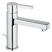 Смеситель для раковины Grohe Lineare 23443000 на одно отверстие, M-Size средняя высота сливной гарнитур