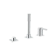 Смеситель для ванны Grohe Lineare на три отверстия на бортик
