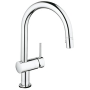 Смеситель для кухонной мойки Grohe Minta Touch сенсорный C-излив хром