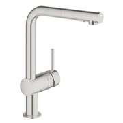 Смеситель для кухонной мойки Grohe Minta 30274DC0 L-излив суперсталь