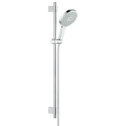 Душевой гарнитур Grohe Power&Soul Cosmopolitan 27746000 160 четыре вида струй штанга 900 мм с металлическими настенными креплениями EcoJoy