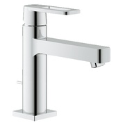 Смеситель для раковины Grohe Quadra однорычажный M-Size монтаж на одно отверстие средняя высота сливной гарнитур