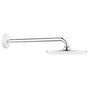 Верхний душ Grohe Rainshower Cosmopolitan 210 с одним режимом душевой кронштейн 422 мм белая луна