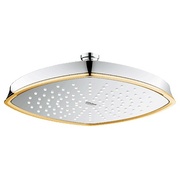 Верхний душ Grohe Rainshower Grandera 210 с одним режимом хром/золото