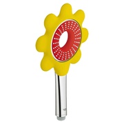 Ручной душ Grohe Rainshower Icon 100 один вид струи красный/желтый (тюльпан)