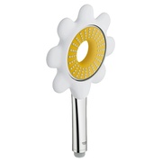 Ручной душ Grohe Rainshower Icon 100 один вид струи желтый/белый (ромашка)