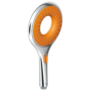 Ручной душ Grohe Rainshower Icon 150 27444001 два вида струй ограничение расхода воды адаптер хром/оранжевый