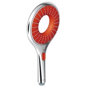 Ручной душ Grohe Rainshower Icon 150 27443001 два вида струй ограничение расхода воды адаптер хром/красный