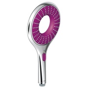 Ручной душ Grohe Rainshower Icon 150 27448001 два вида струй ограничение расхода воды адаптер хром/фиолетовый
