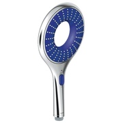 Ручной душ Grohe Rainshower Icon 150 27449001 два вида струй ограничение расхода воды адаптер хром/синий