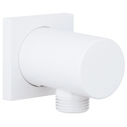 Подключение для душевого шланга Grohe Rainshower 27076LS0 внешняя резьба с квадратной розеткой белая луна