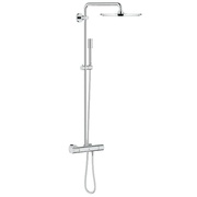 Душевая система Grohe Rainshower 27966000 System 310 с термостатом для настенного монтажа кронштейн 450 мм