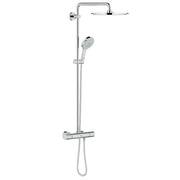 Душевая система Grohe Rainshower 27968000 System 310 с термостатом для настенного монтажа верхний душ Cosmopolitan