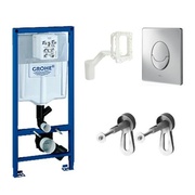 Инсталляция для подвесного унитаза Grohe Rapid SL 38884000 4 в 1