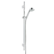 Душевой гарнитур Grohe Relexa 100 Trio, три вида струй штанга 900 мм с металлическими настенными креплениями