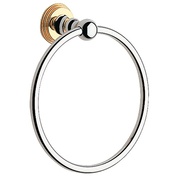 Полотенцедержатель Grohe Sinfonia кольцо 205 мм хром/золото