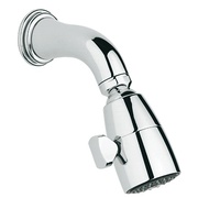Верхний душ Grohe Sinfonia 50 с одним видом струи, душевой кронштейн хром