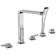 Смеситель для ванны Grohe Veris на 5 отверстий на бортик