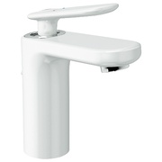 Смеситель для раковины Grohe Veris 23064LS0 однорычажный M-Size сливной гарнитур белая луна