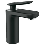 Смеситель для раковины Grohe Veris однорычажный M-Size сливной гарнитур черный бархат