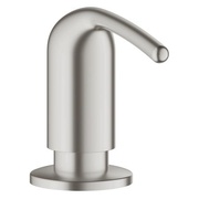 Дозатор для жидкого мыла Grohe Zedra запасная емкость 0.4 л сатин