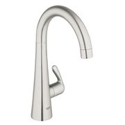 Вентиль Grohe Zedra вертикальный поворотный трубкообразный излив сталь