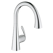 Смеситель для кухонной мойки Grohe Zedra однорычажный профессиональная выдвижная лейка хром