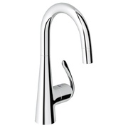 Смеситель для кухонной мойки Grohe Zedra однорычажный лейка Dual хром