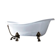 Акриловая ванна Gruppo Treesse Epoca 170x80 c ножками хром