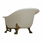 Акриловая ванна Gruppo Treesse Epoca 170x80 с ножками золото
