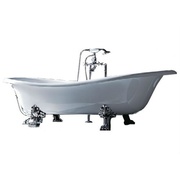 Акриловая ванна Gruppo Treesse Epoca 170x80 c ножками бронза
