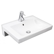 Раковина Gustavsberg Artic GB1146500101 для установки на болтах/кронштейнах 65.5x49 см