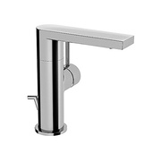 Смеситель для раковины Hansa Stela на 1 отверстие, донный клапан, хром
