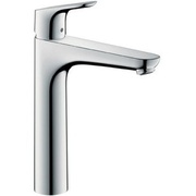 Смеситель для раковины Hansgrohe Focus однорычажный 190 мм высокий с донным клапаном 31608000