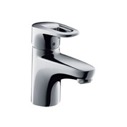 Смеситель для раковины Hansgrohe Metropol E 14070000 однорычажный донный клапан 1¼