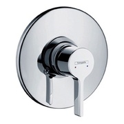 Смеситель для душа Hansgrohe Metris S монокомандный, встроенный монтаж, внешняя часть, хром