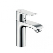 Смеситель для раковины Hansgrohe Metris монокомандный, без донного клапана, хром