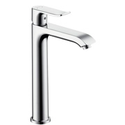Смеситель для раковины Hansgrohe Metris однорычажный, излив 200мм, без донного клапана, хром