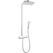 Душевая панель Hansgrohe Raindance Select Showerpipe 360 с термостатом белый 27112400
