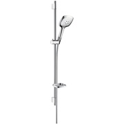 Душевой гарнитур Hansgrohe Raindance Select Е 150 3 jet белый/хром 90 см