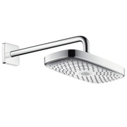 Верхний душ Hansgrohe Raindance Select E 300 2jet, из стены хром 27385000