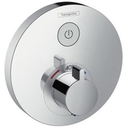 Внешняя часть встроенного термостата Hansgrohe ShowerSelect S Highflow 15744000