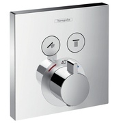 Внешняя часть встроенного термостата Hansgrohe ShowerSelect 15763000