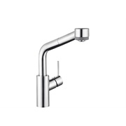 Смеситель для кухонной мойки Hansgrohe Talis S2 однорычажный хром 32856000 с выдвижным изливом
