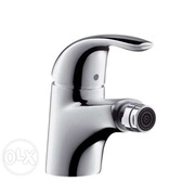 Смеситель для биде Hansgrohe Talis E монокомандный, донный клапан, хром