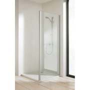 Боковая панель Huppe Classics elegance 501316.042.321 80x165 см матовое серебро/прозрачное стекло