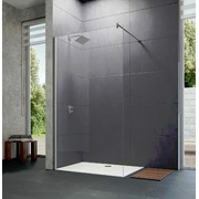 Боковая панель Huppe Design 8P1106.092.322 90x200 см хром/прозрачное стекло