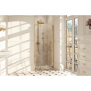 Дверь для душевого уголка Huppe Studio Victorian 120x200 см правая золото/стекло прозрачное
