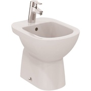 Биде напольное Ideal Standard Connect T510201 48.5х36 с отверстием под смеситель, с переливом