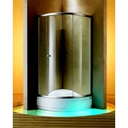 Душевая шторка Ideal Clear Glass 90х90х185 хром
